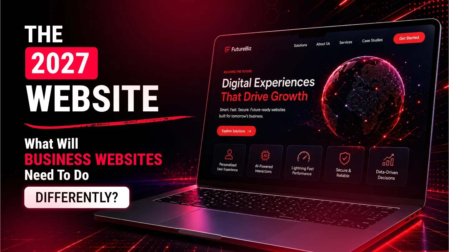 The 2027 business website — AI-ready, personalized, fast, conversational