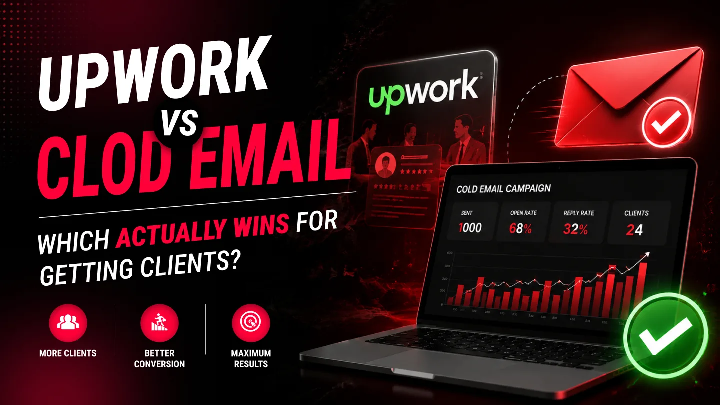 Upwork vs cold email — comparing two ways to get clients